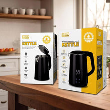 Electric temperature control kettle on kitchen counter