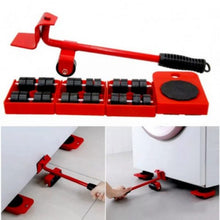 Furniture lifter mover tool set with lifting wheels