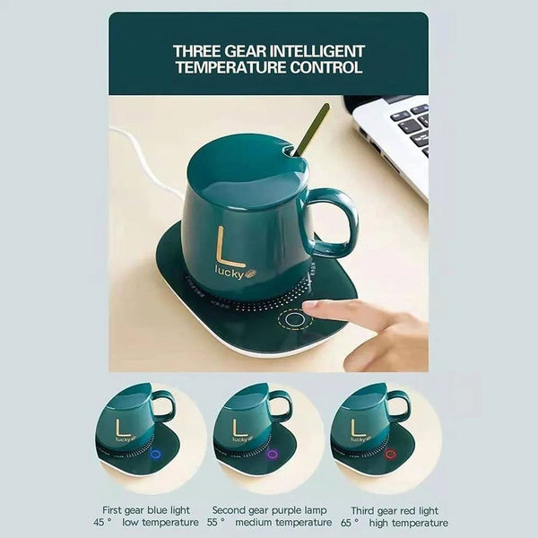 Electric Coffee Warmer - Adjustable Mug Warmer