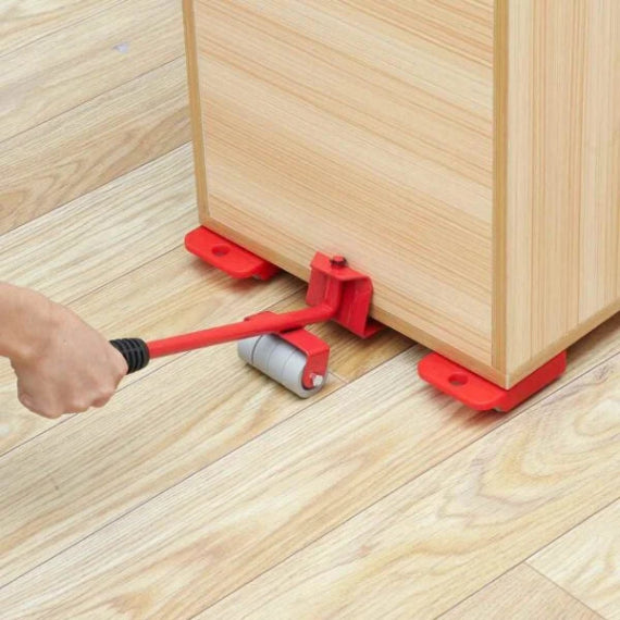 Furniture mover tool sliding pads for moving heavy items